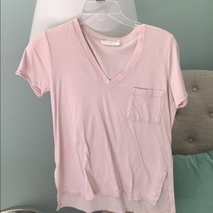 Lush side slit pocket tee